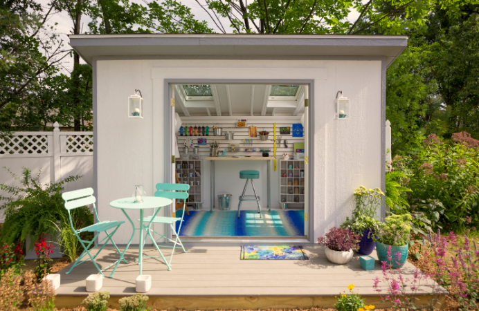 video: how to build a she-shed (diy shed for under $5K!)