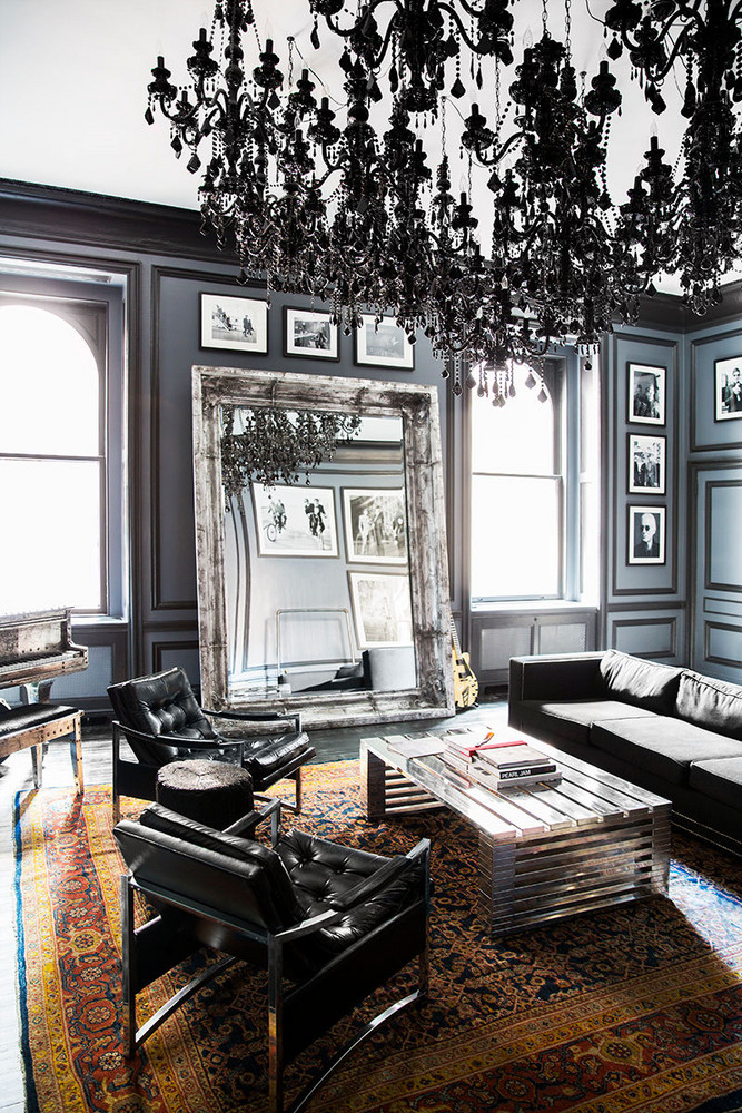 Black Living room