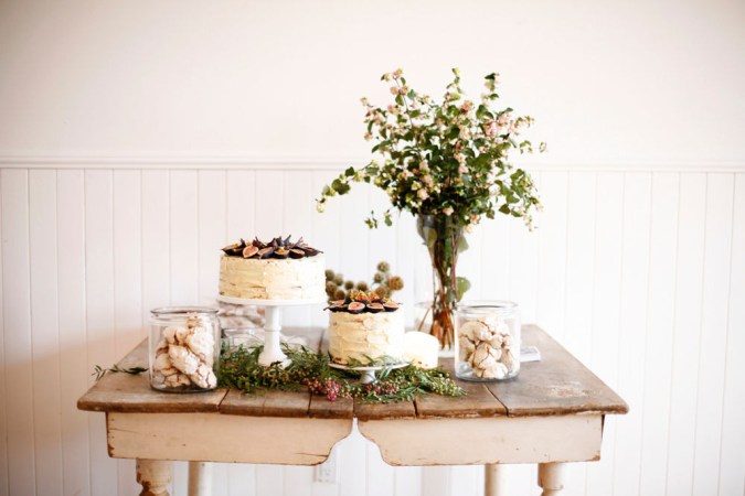 Taupe Table Setting