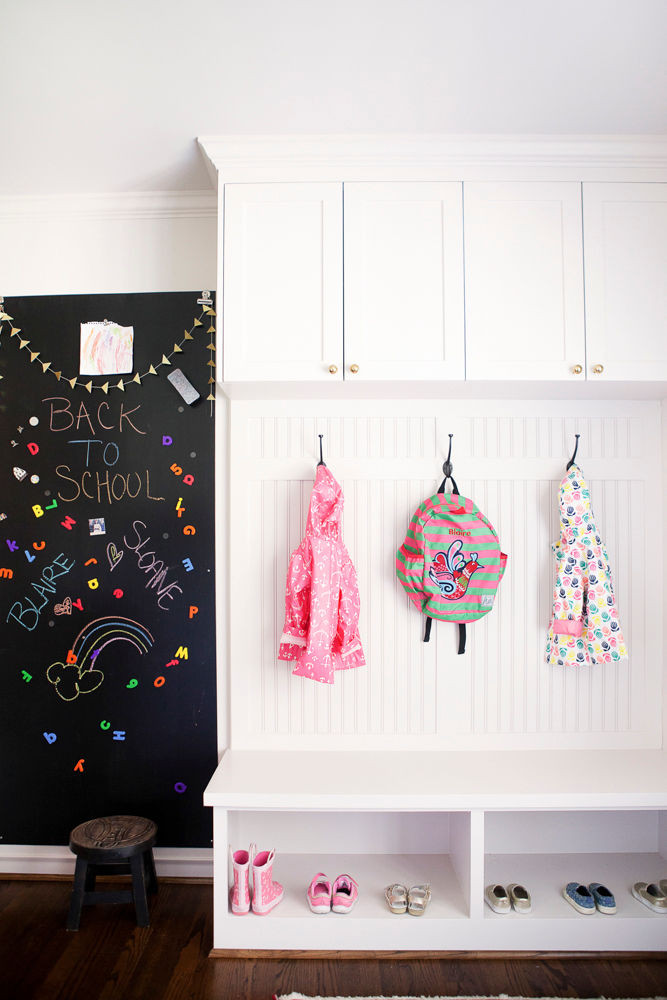 Black and White Entryway