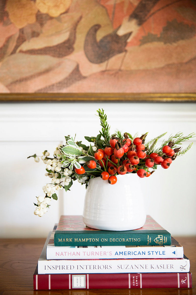 Brown and Red and White Flowers