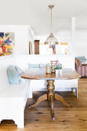 White Dining room