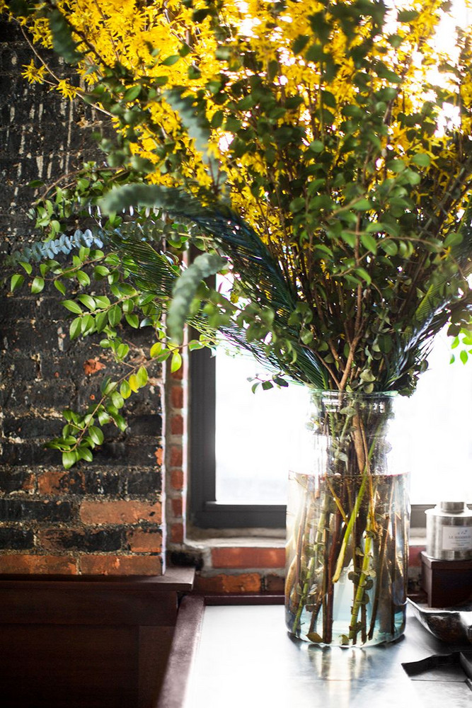 Green and Yellow Flowers