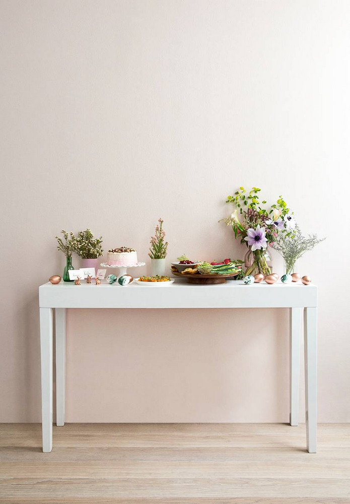 Pink Table Setting