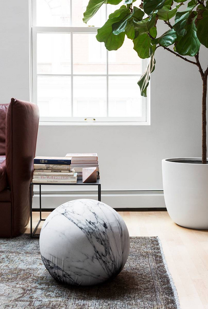 White Living room