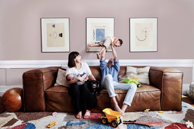 Brown Living room