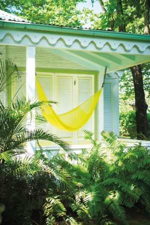 Yellow hammock Exterior