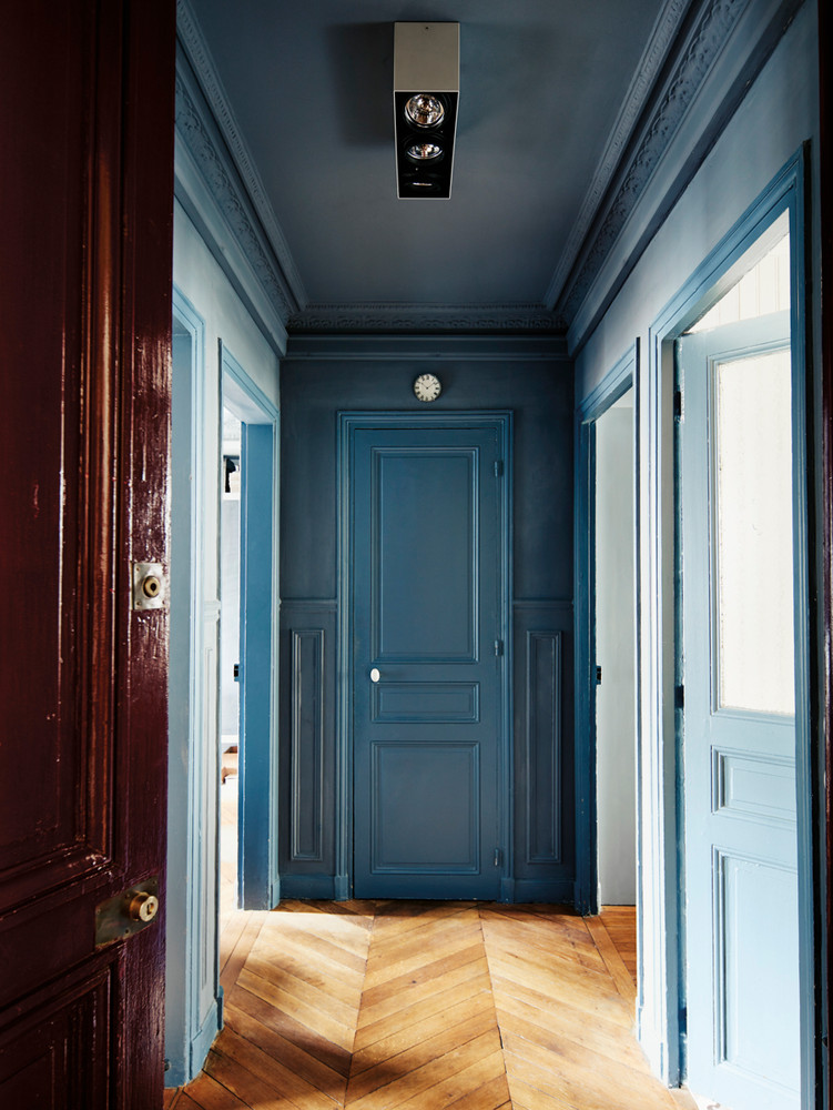 Blue Hallway