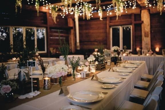 Patio String Light Ideas Wedding Reception Ideas