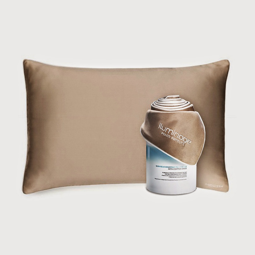 8 Tips to Get Prettier While You Sleep copper pillowcase