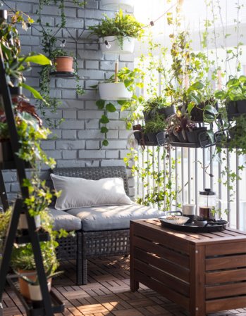 How to Ikea Hack the Outdoor Space of Your Dreams