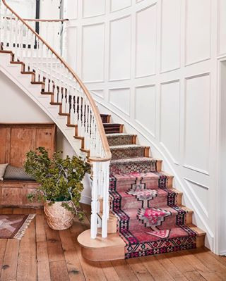 The Boho-Approved Upgrade Your Staircase Desperately Needs