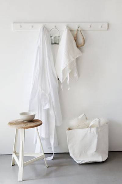 White Entryway