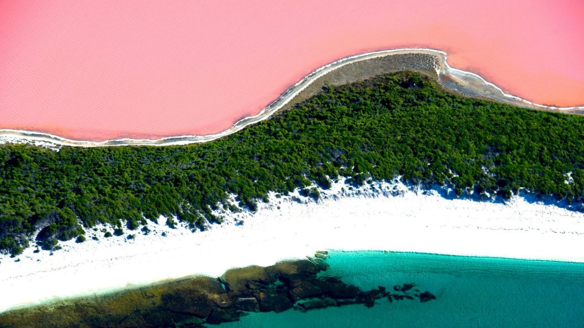 Pink Lake, Australia