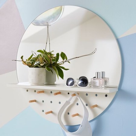 Everything We Want From PB Teen x Ivivva's New Dorm Decor Collection - Accessories Storage Mirror