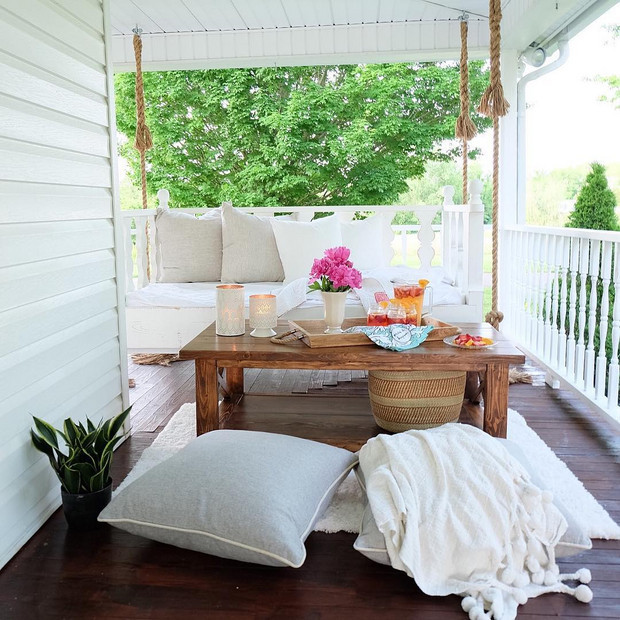 Outdoor Decorating Ideas For Summer - decorate your front porch