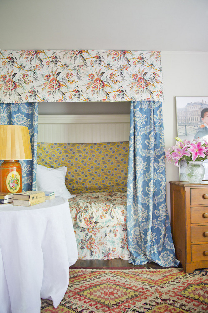 book nooks floral textiles