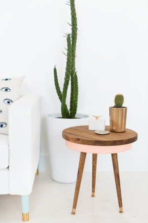 9 Colorful Ways to Upgrade a Side Table