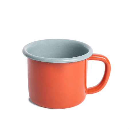  crow canyon red and blue mug