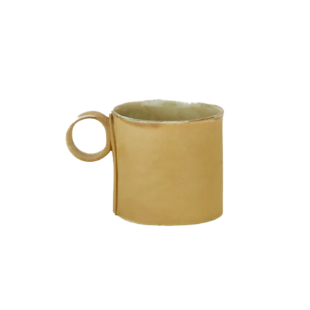  Loop Handled Mug in Ochre