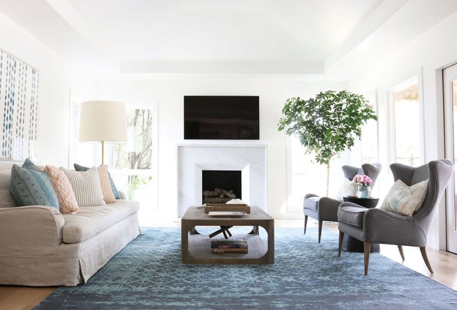 how to make your TV decorate–not disrupt–your living room