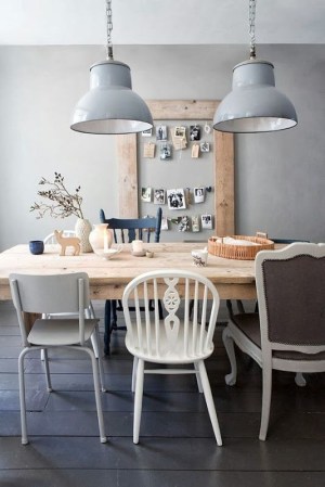 White Dining room