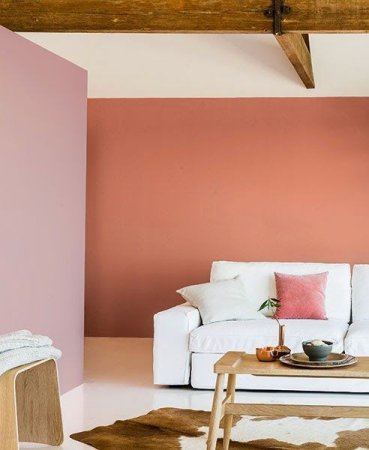 Pink Living room