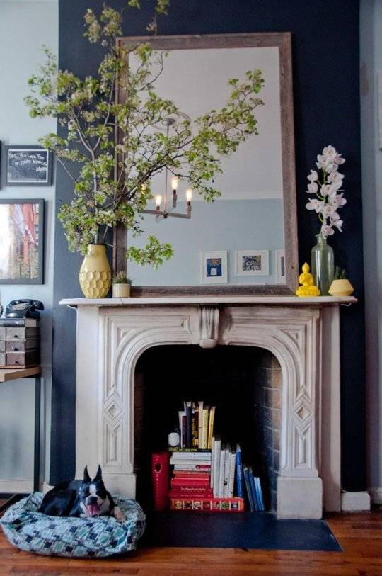 mantel decorating ideas for spring black living room