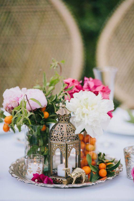 Easy Spring Centerpieces moroccan centerpiece idea