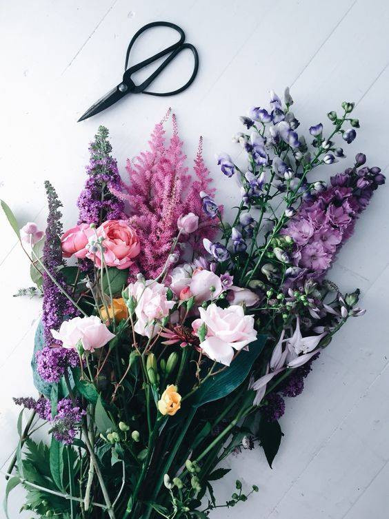 Spring Flower Arrangements lilac bouquet