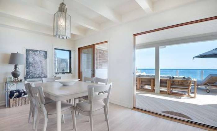 Leonardo DiCaprio's Malibu Home Dining Area