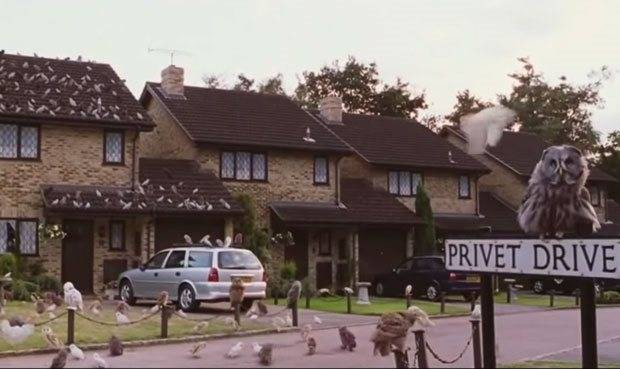 harry potter house exterior