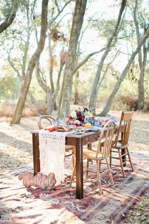 best entertaining design blogs outdoor boho table setting