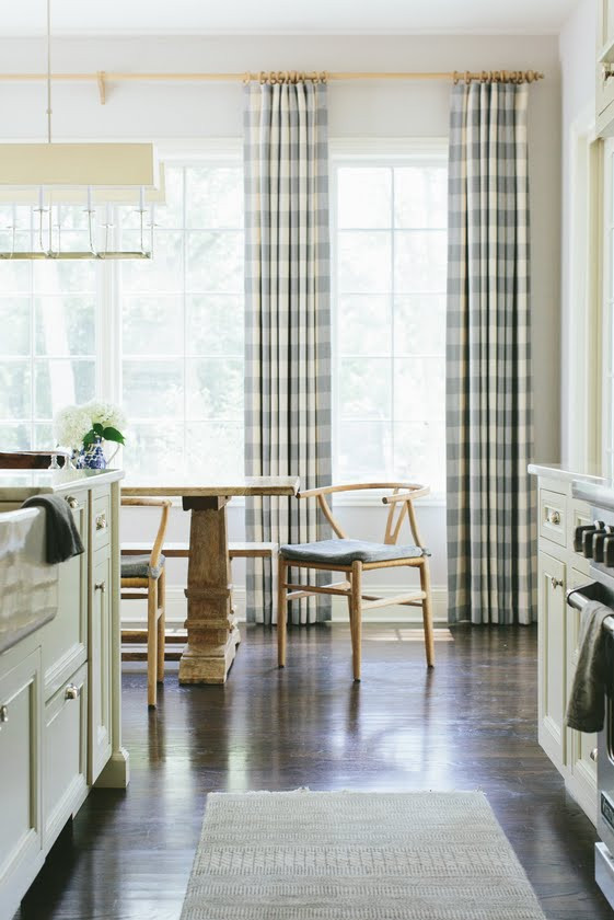 14 Decor Ideas To Instantly Upgrade Your Windows: Buffalo Check Drapes