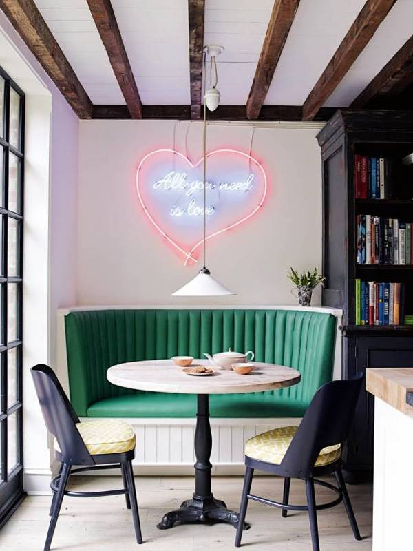 kitchen banquette seating