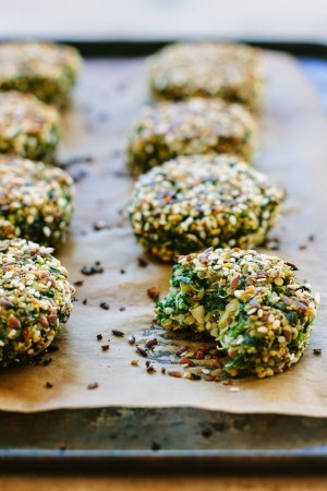 8 Tasty Spring Vegetable Recipes: fava bean quinoa cakes