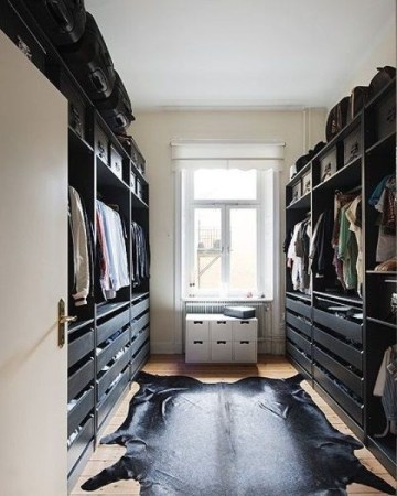 how to share a closet without losing your mind (or your stuff)