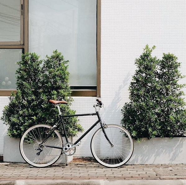 Fun Summer Friday Ideas bike leaning on a building