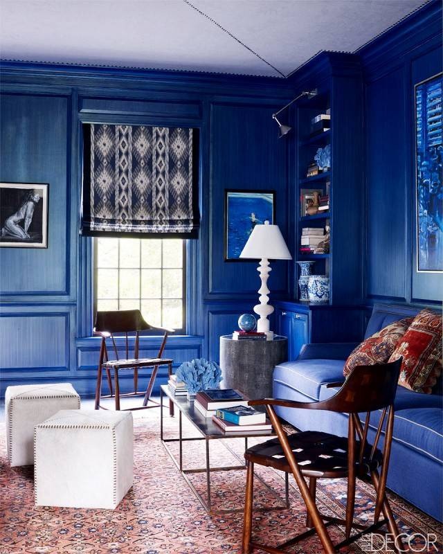 Wall Moulding Ideas Royal Blue Walls Molding