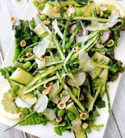 summer veggie recipes csa asparagus salad