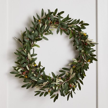  simple faux olive wreath