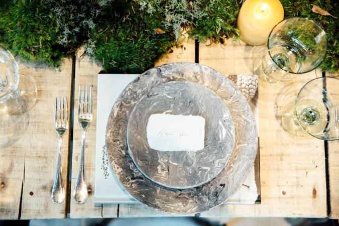 Dinner Party Conversation Ideas Marble Plates