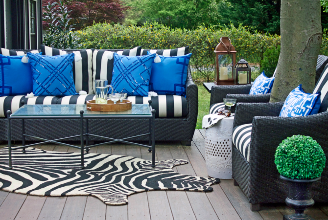 tips on creating an outdoor room