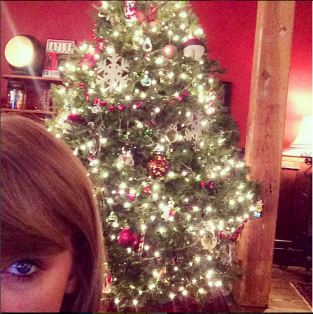 celebrity holiday instagrams