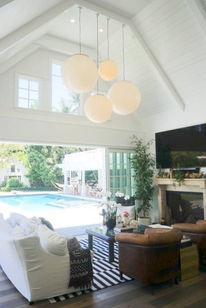 White Living room