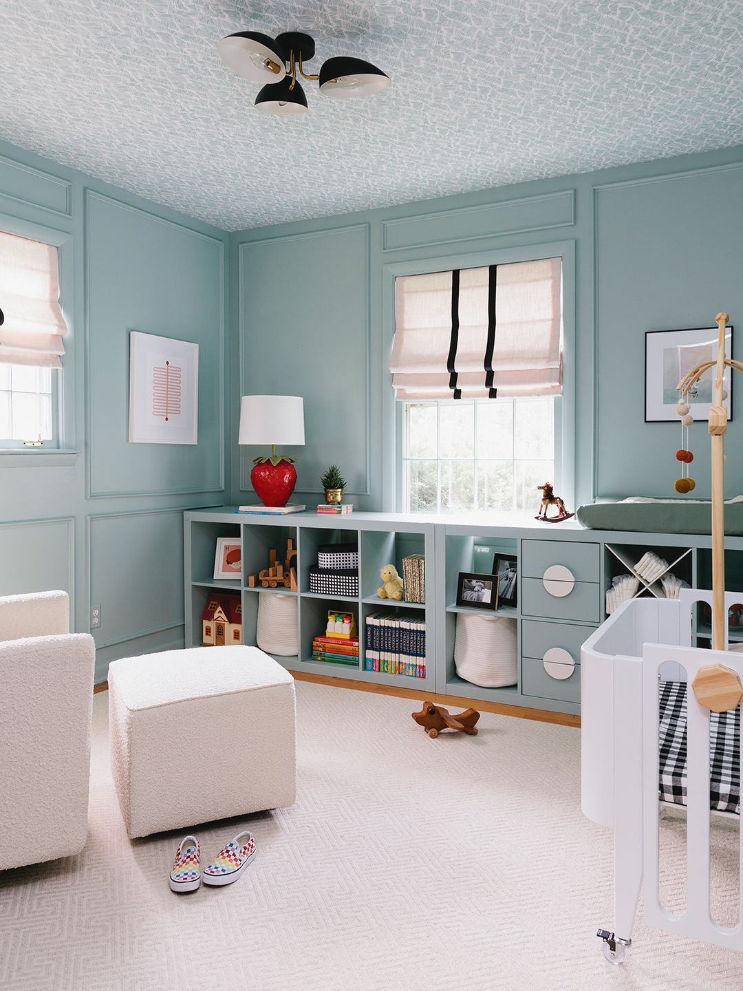 blue playroom