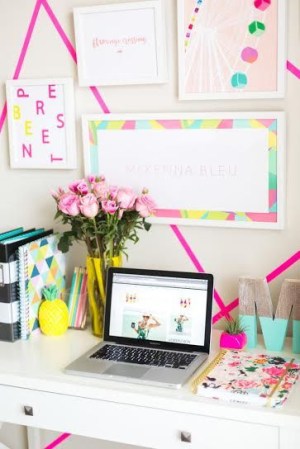 why you need a washi tape wall