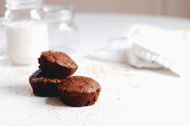 4-ingredient gluten free nutella muffins