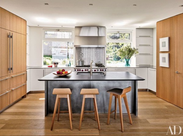 kitchen with island