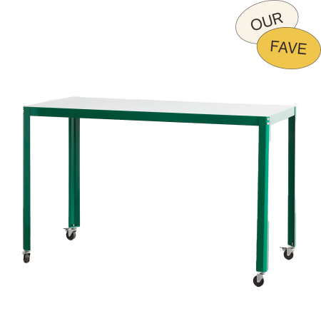  Ryan Rolling Desk in green